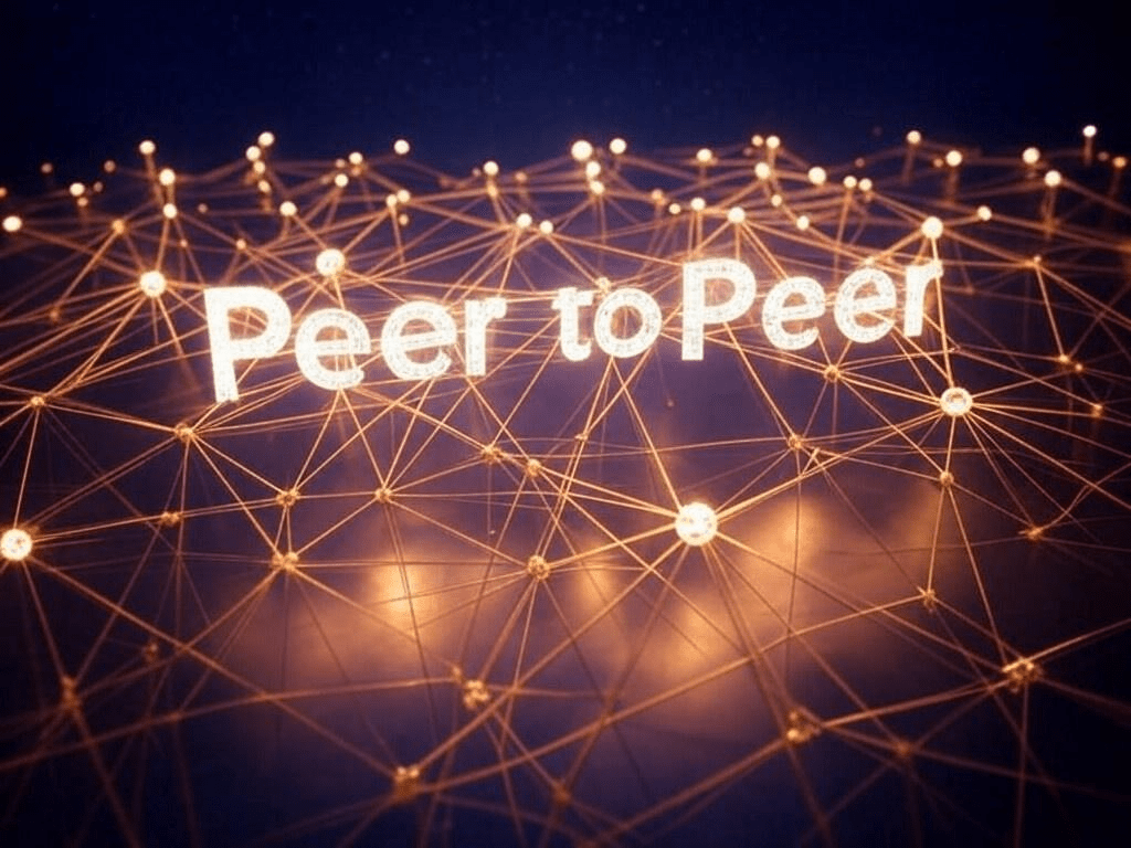 Decentralized P2P crypto transactions on blockchain technology.